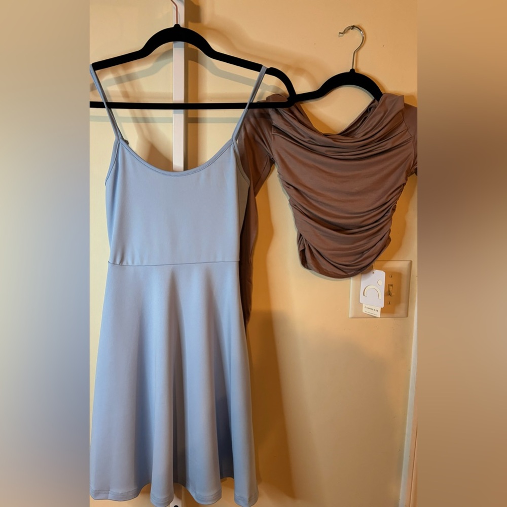 Bundle set of Two-Shein Dress & Commense Top-Size ExtraSmall